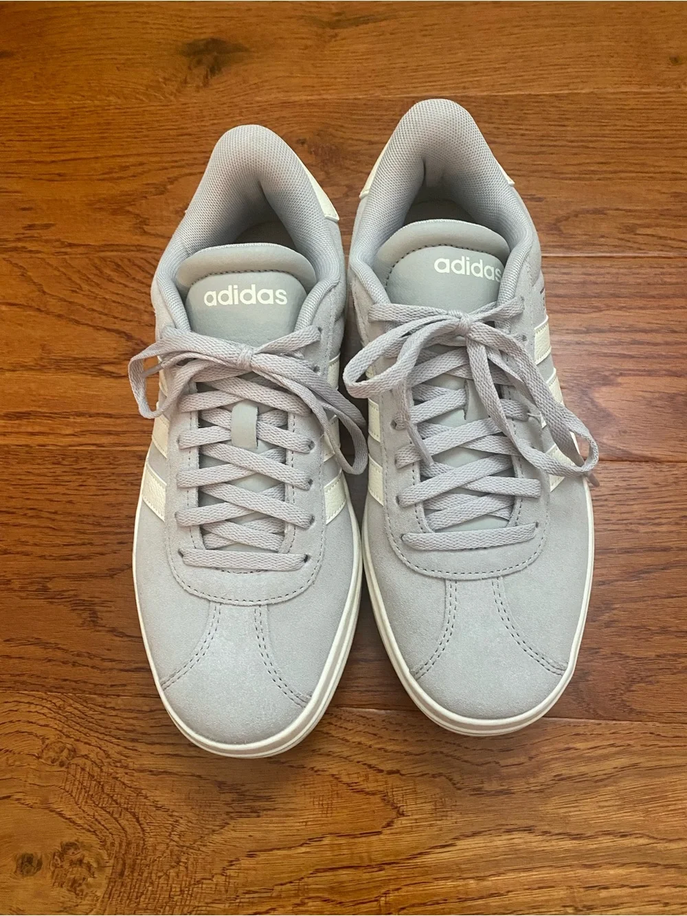 Size 7 Women’s Addidas VL Court Bold Sneakers - Gray